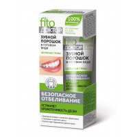 Зубной порошок Целебные травы Fito Доктор в готовом виде 45 мл