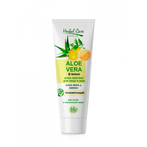 Крем-лифтинг IRIS Herbal Сare для лица и шеи 100 гр алоэ-вера и лимон Крем-лифтинг IRIS Herbal Сare для лица и шеи 100 гр алоэ-вера и лимон