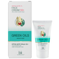 КРЕМ д/лица 55+ ультрапитание ревитализация кожи GREEN OILS 40 г