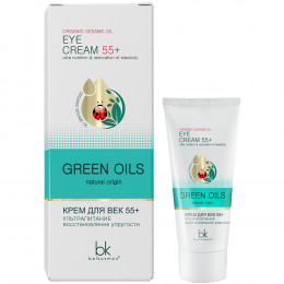 КРЕМ д/век 55+ ультрапитание восстановление упругости GREEN OILS 20 г