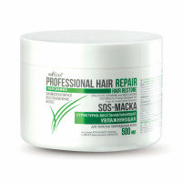 SOS-маска Белита Professional Hair Repair cтруктурно-восстанавливающая увлажняющая для пористых поврежденных волос 500 мл SOS-маска Белита Professional Hair Repair cтруктурно-восстанавливающая увлажняющая для пористых поврежденных волос 500 мл