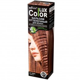 Бальзам оттеночный для волос Белита COLOR LUX, тон 07 табак, 100 мл