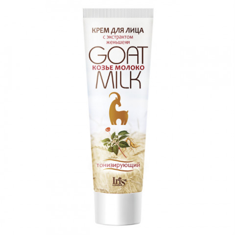 Крем для лица Iris Goat Milk Козье молоко с экстрактом женьшеня 100 г