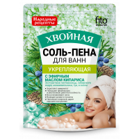 Соль-пена для ванн Хвойная укрепляющая 200 г